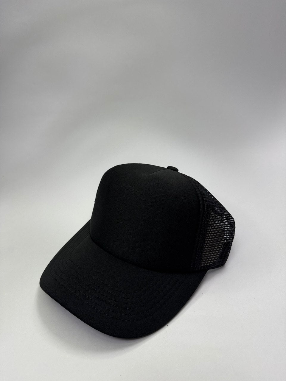 Gorra Acrilica Malla Negro