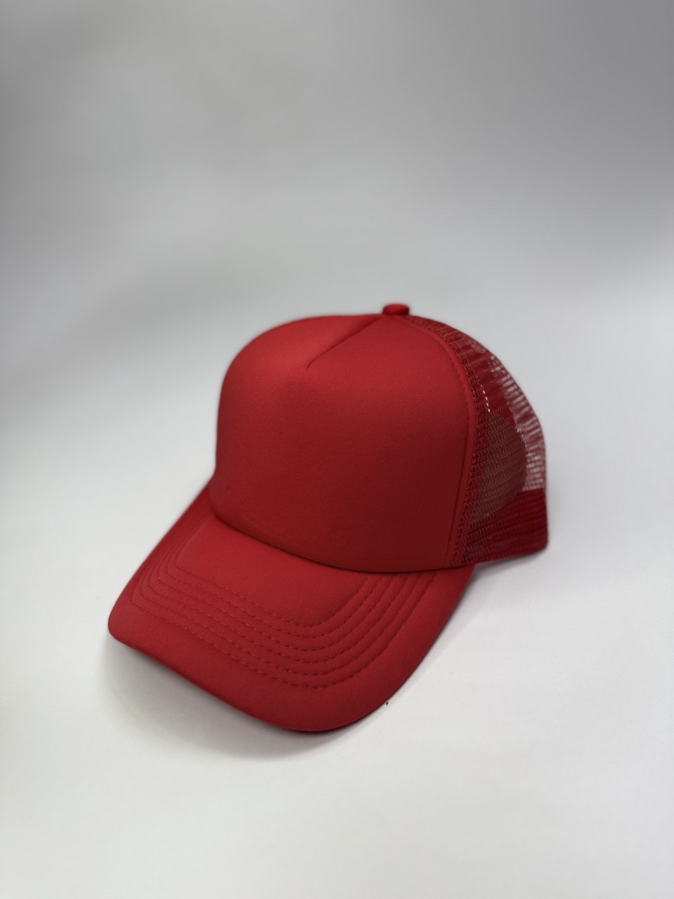 Gorra Acrilica Malla Roja