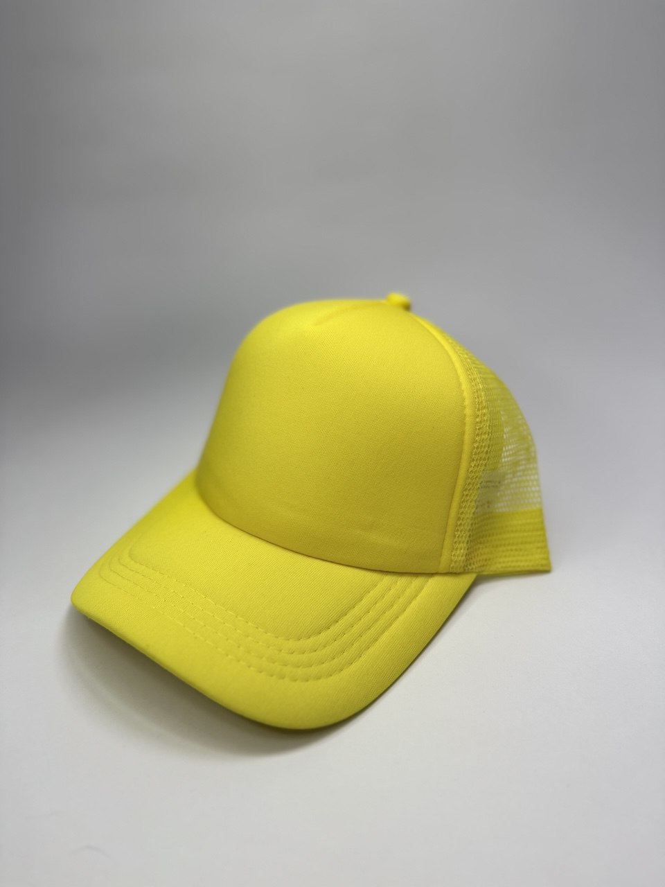 Gorra de Malla Amarilla Camionera