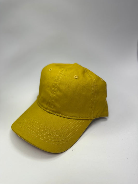 Gorra Prevalada Unicolor Mostaza