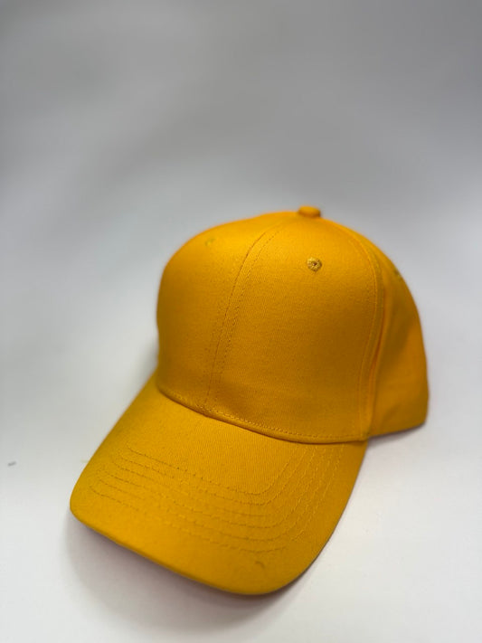 Gorra Drill Refuerzo Amarilla