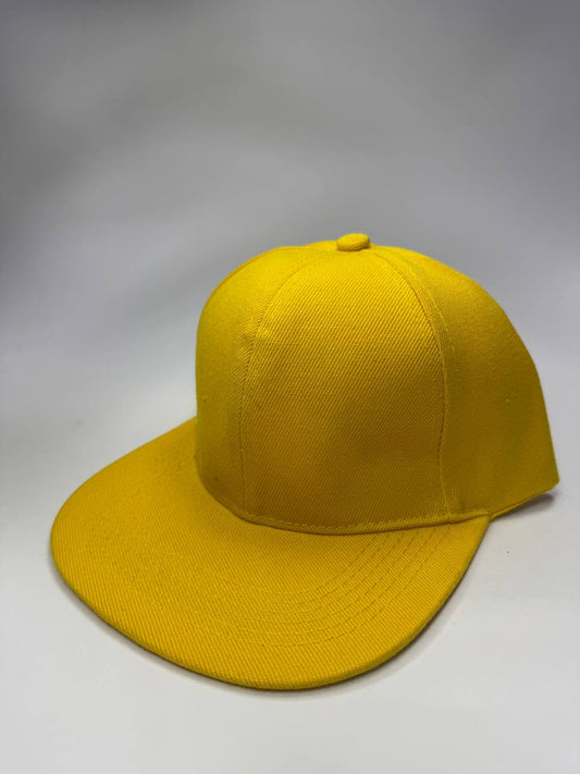 Gorra Plana Snapback Amarillo