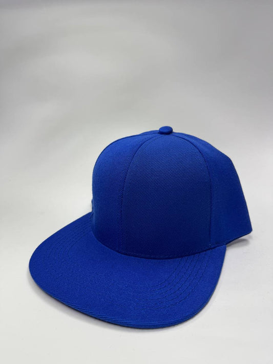 Gorra Plana Snapback Azul Rey