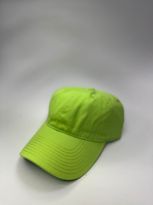 Gorra Prelavada Unicolor Verde Claro